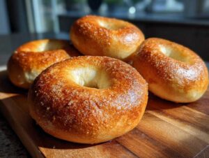 Sourdough Bagels