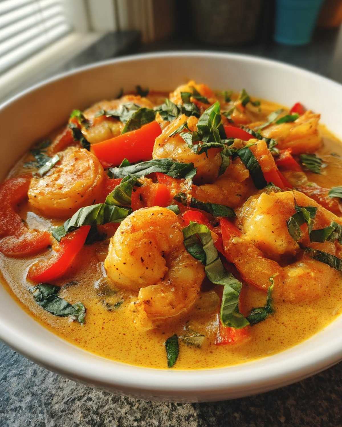 Thai Coconut Shrimp Curry