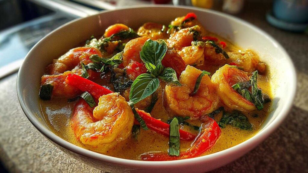Thai Coconut Shrimp Curry