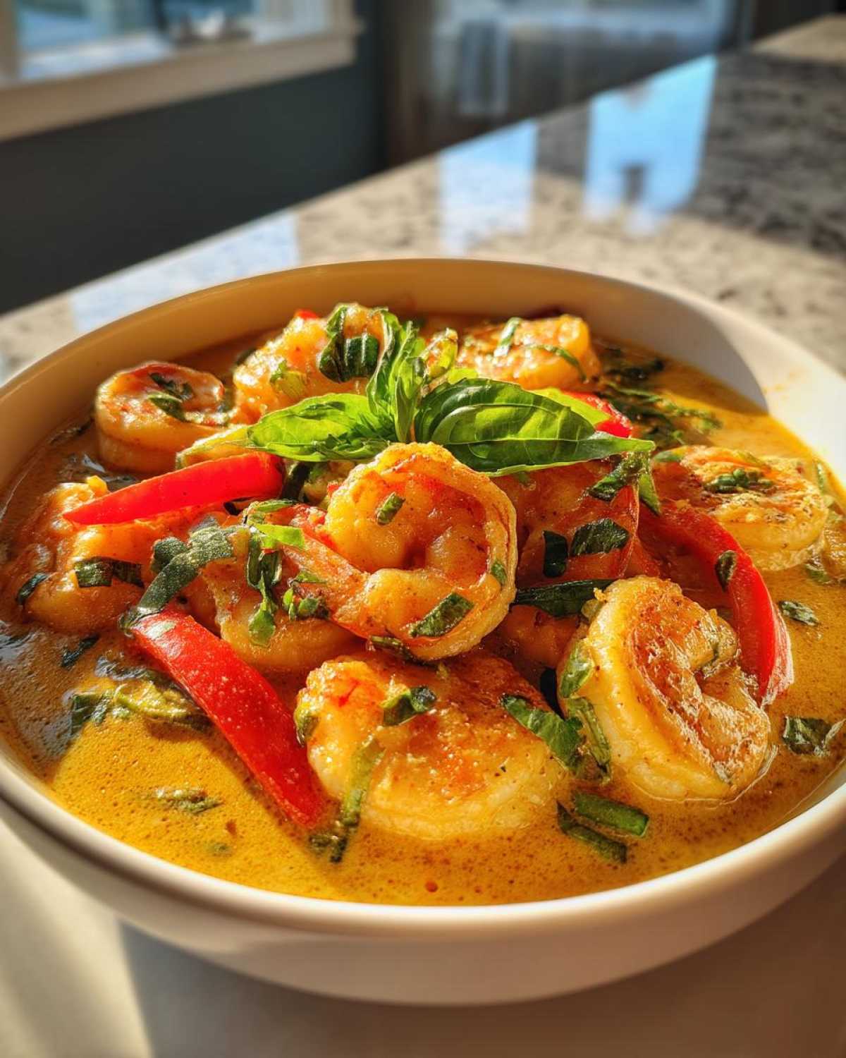 Thai Coconut Shrimp Curry