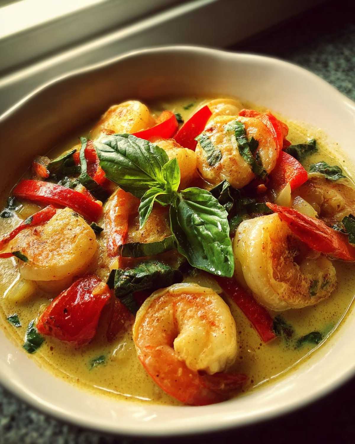 Thai Coconut Shrimp Curry