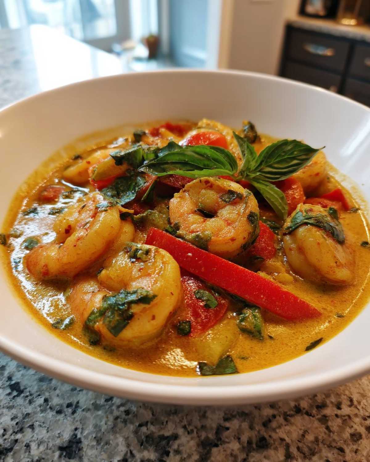 Thai Coconut Shrimp Curry
