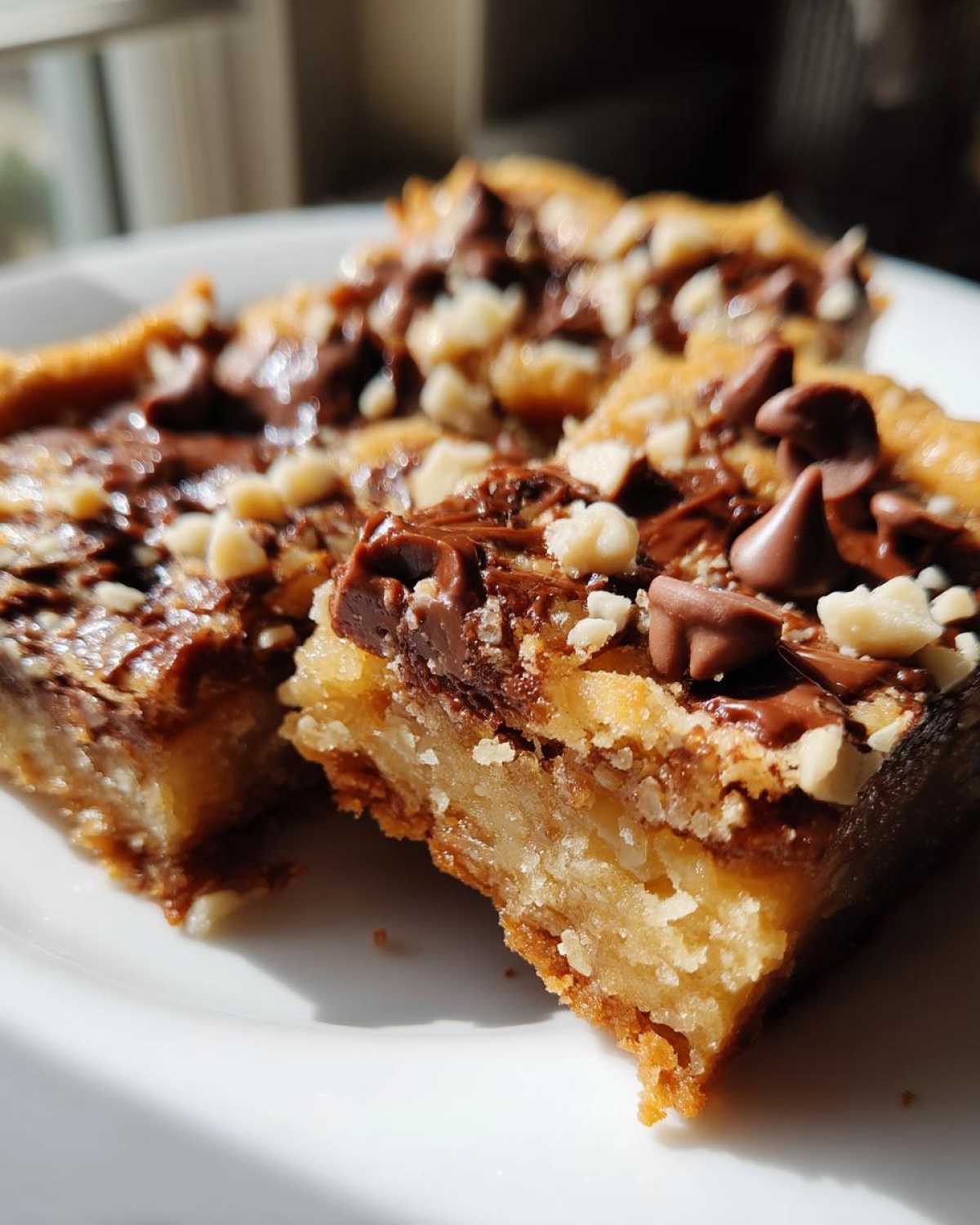 Toffee Bars from Cake Mix