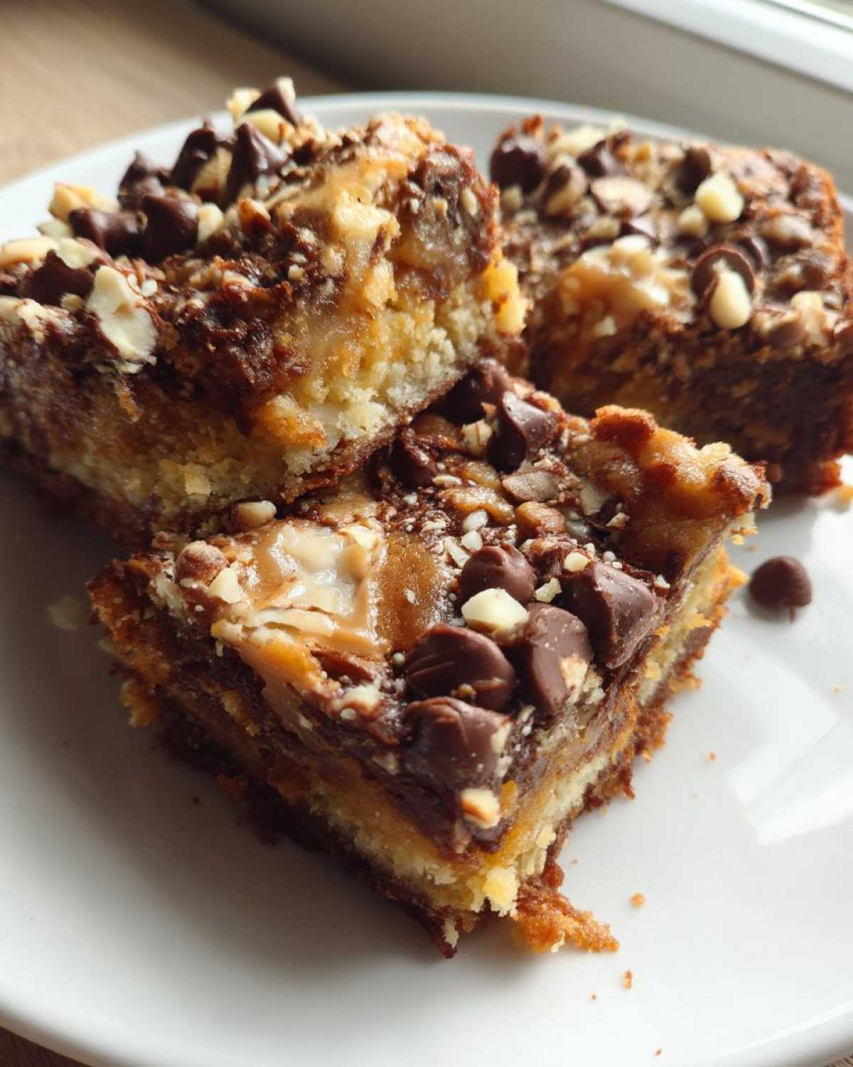 Toffee Bars from Cake Mix