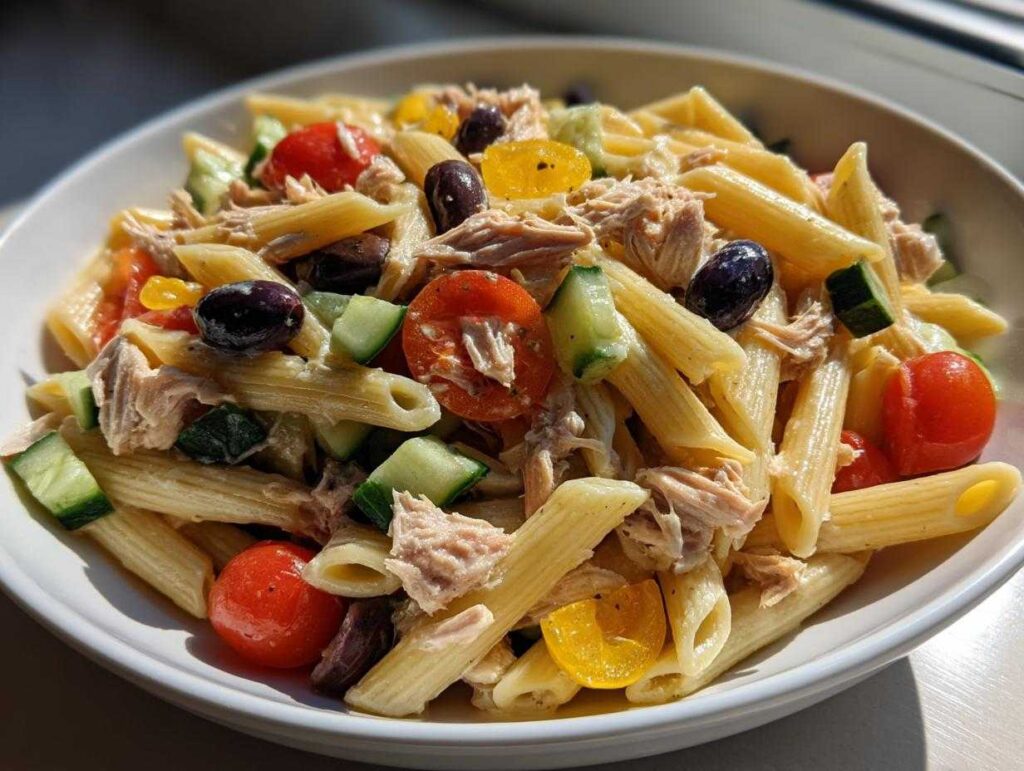 Tuna pasta salad