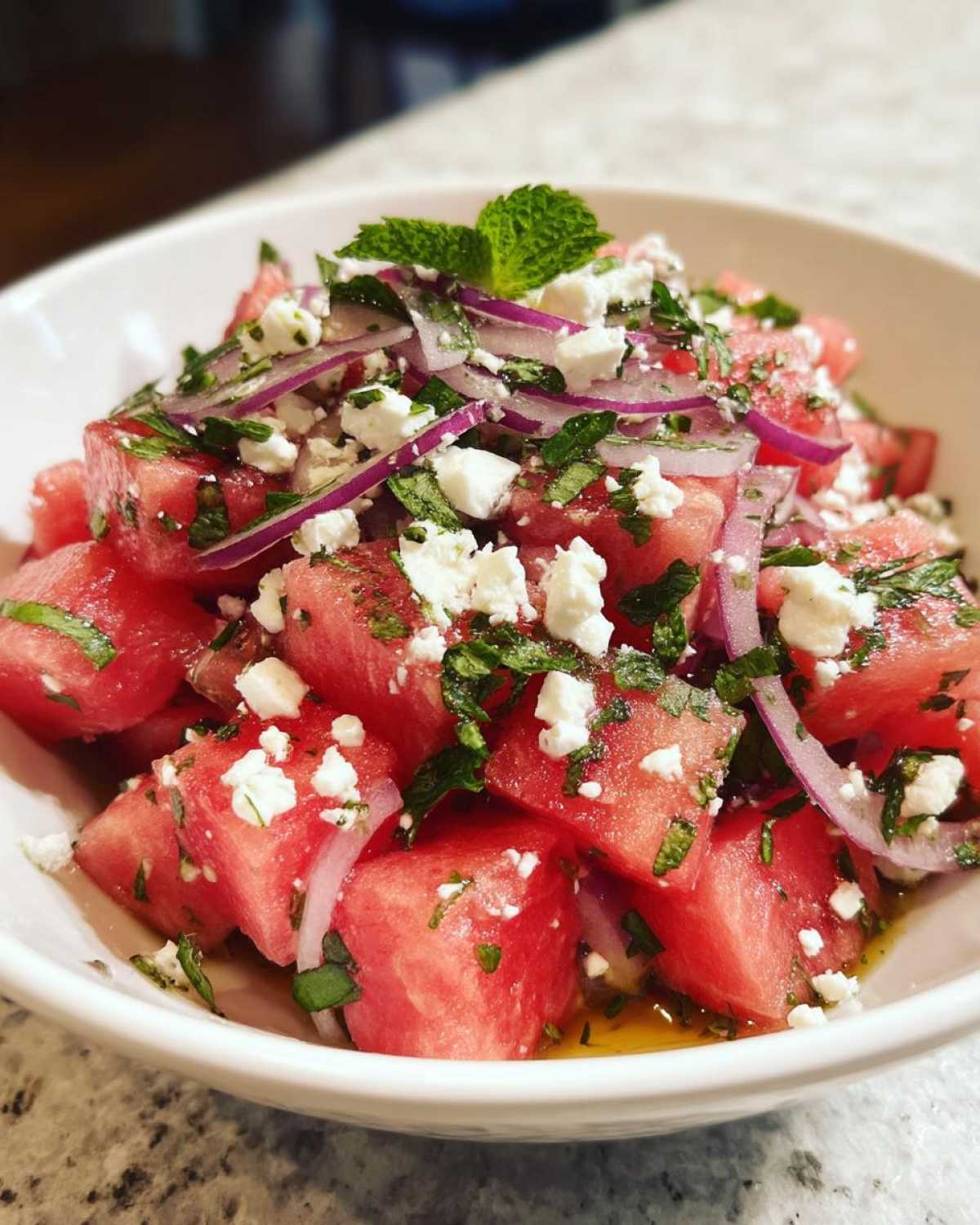 Watermelon Feta Salad