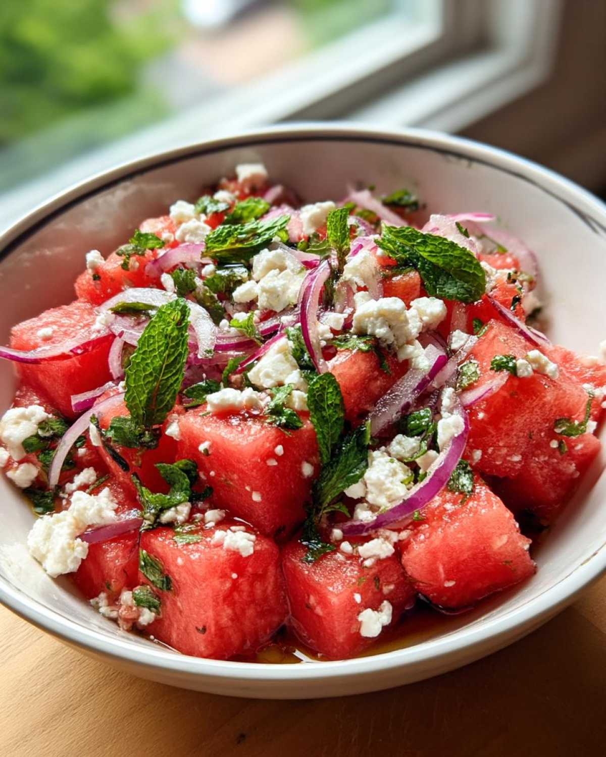 Watermelon Feta Salad