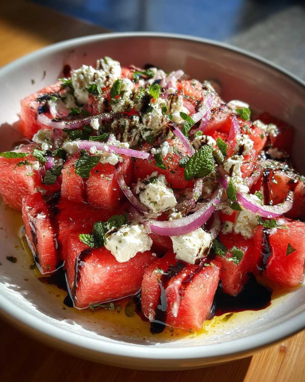 Watermelon Feta Salad