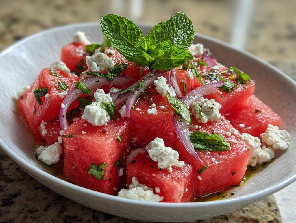 Watermelon Feta Salad