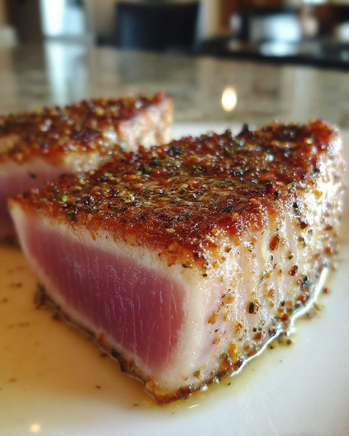 air fryer Tuna steak