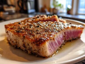 air fryer Tuna steak
