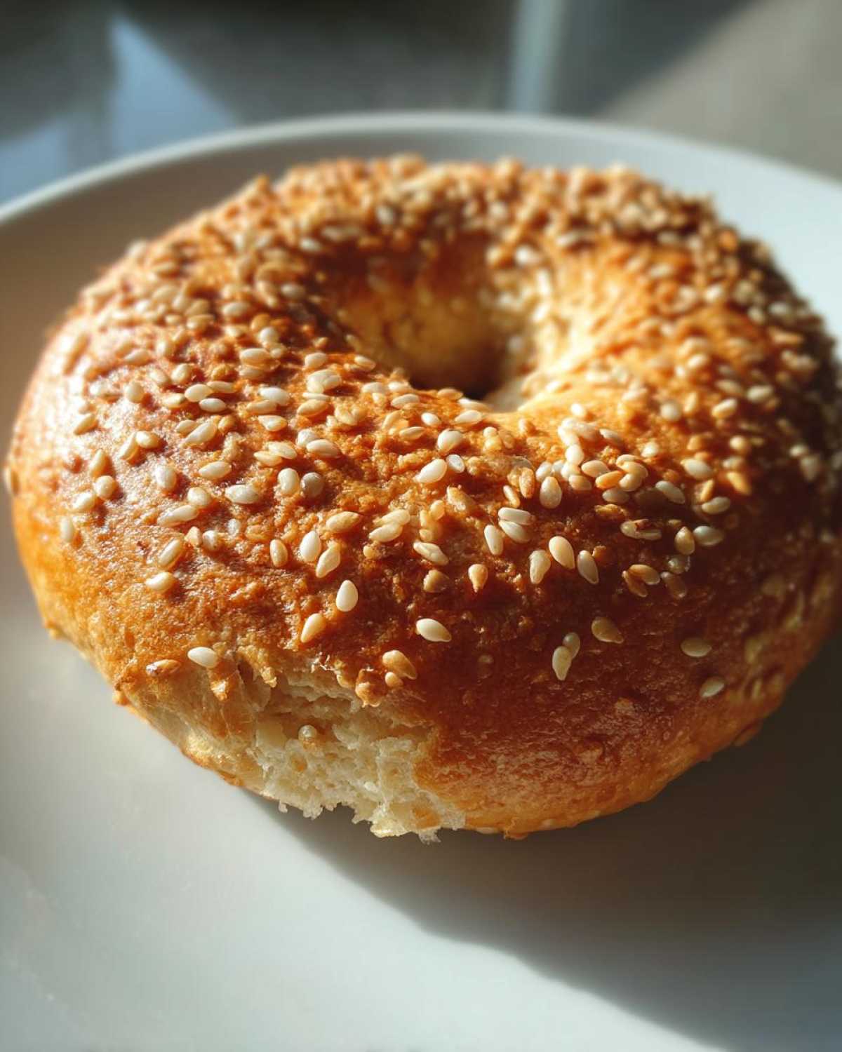 cottage cheese protein bagels