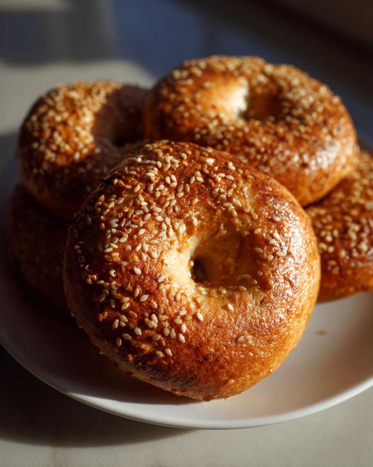 cottage cheese protein bagels