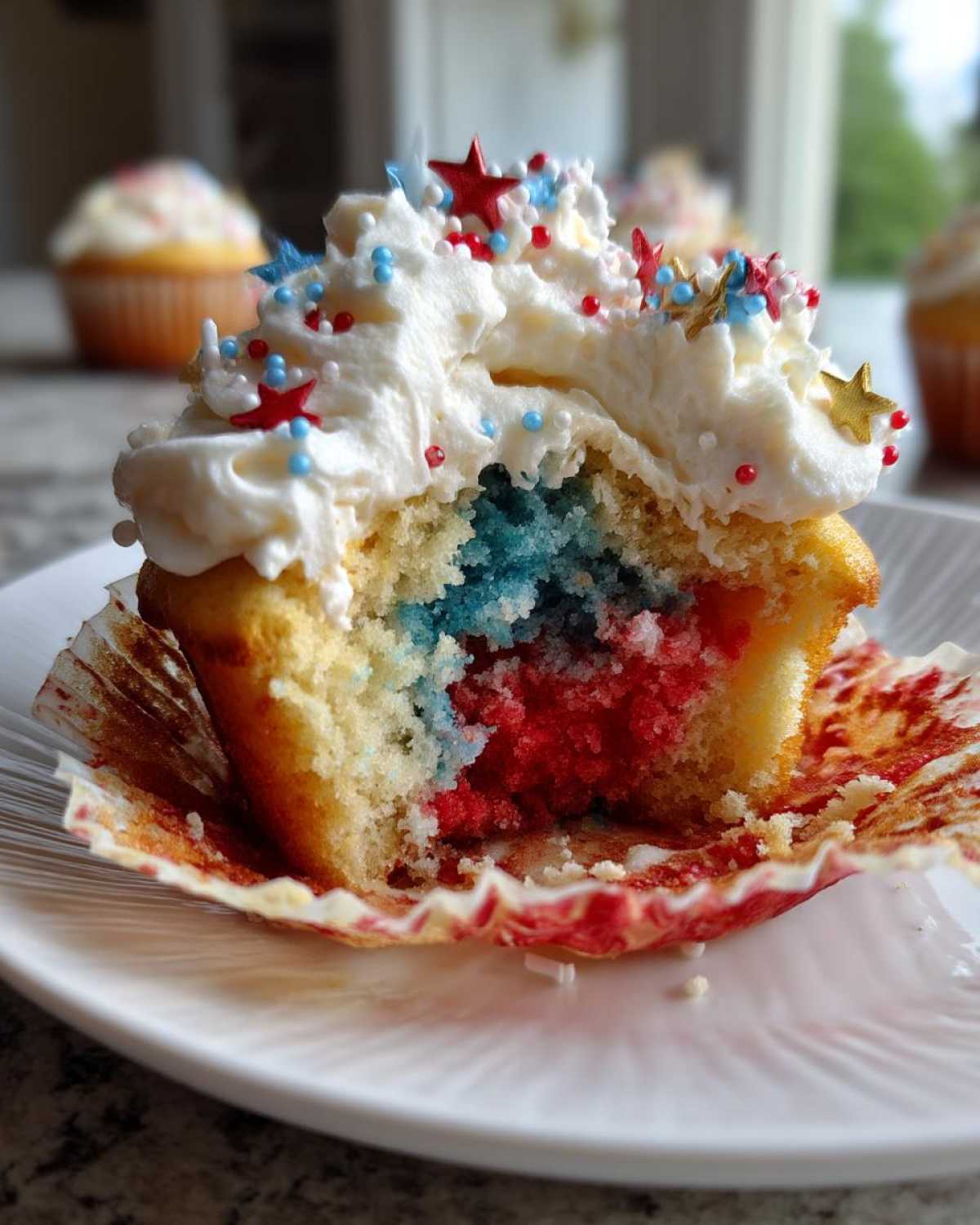 fourth of july cupcakes