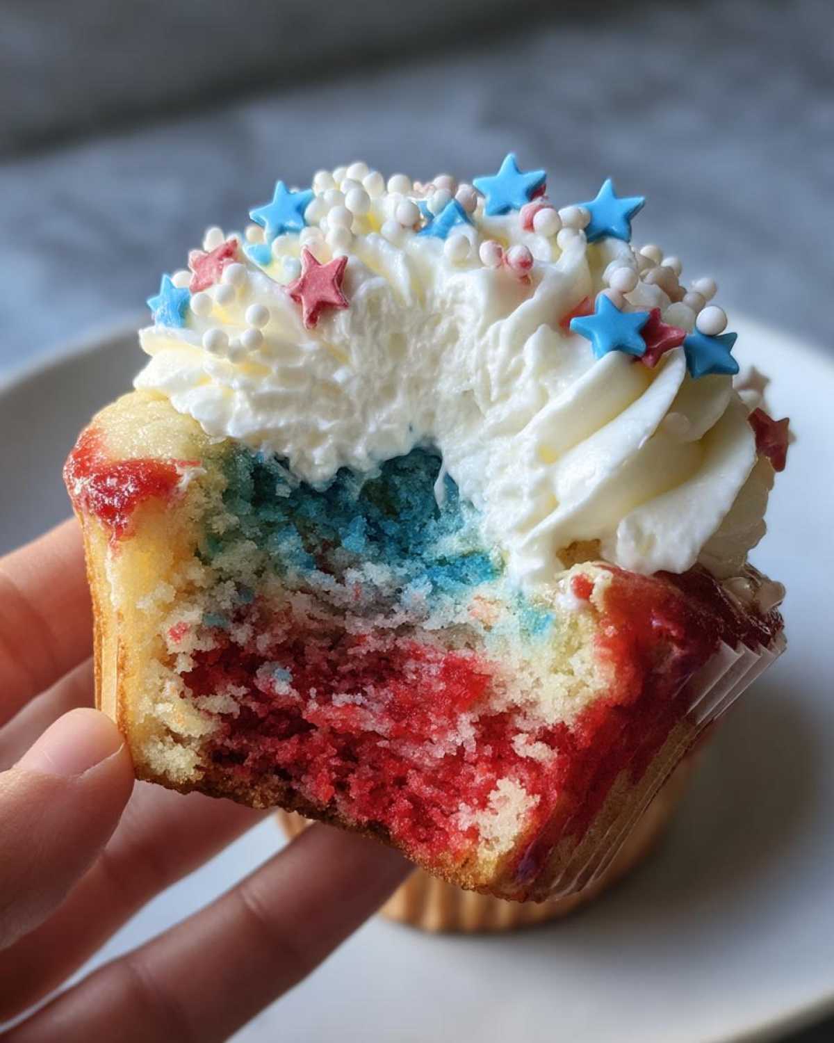 fourth of july cupcakes