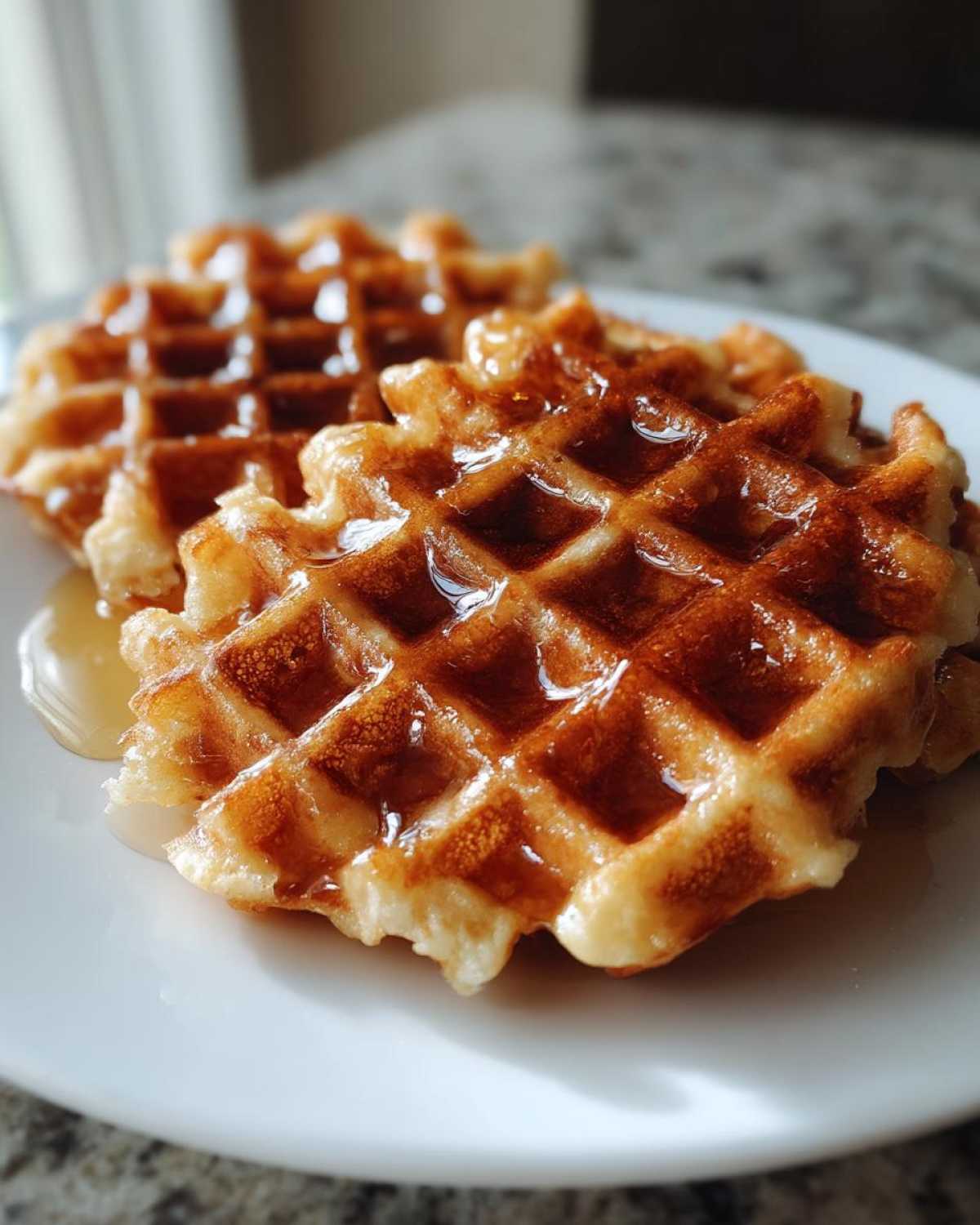 high protein waffles
