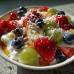 pudding fruit salad