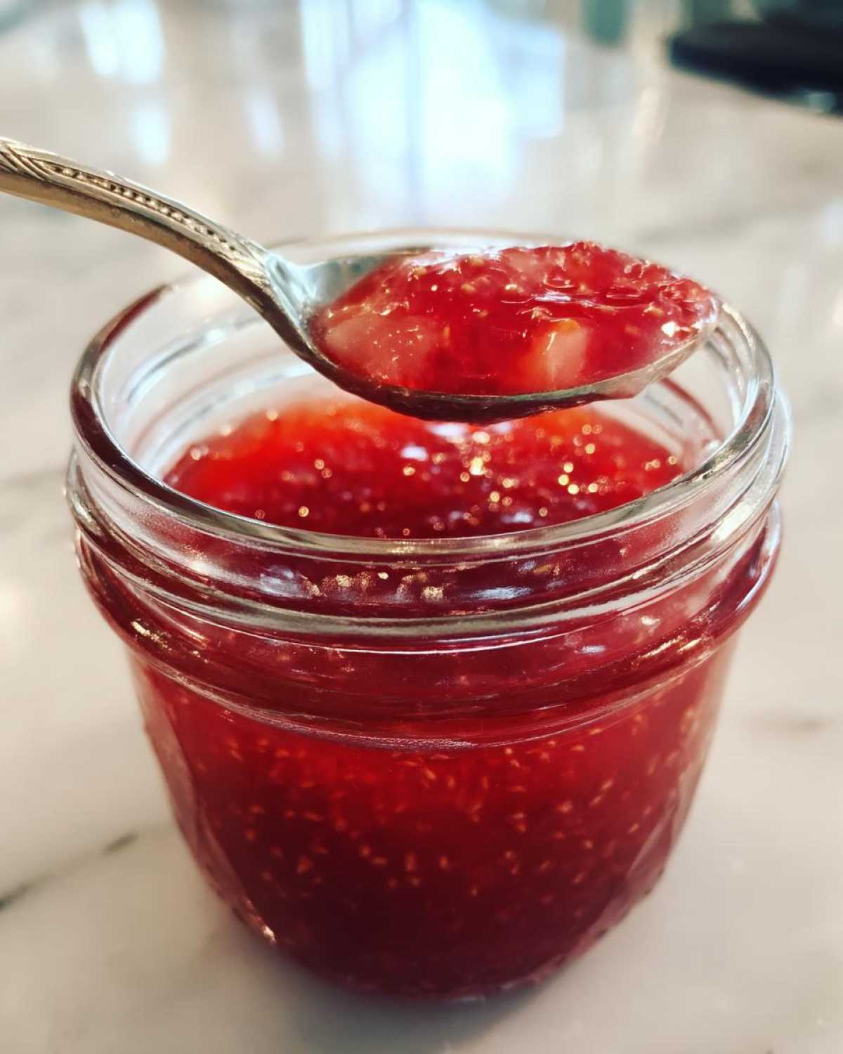 strawberry rhubarb jam