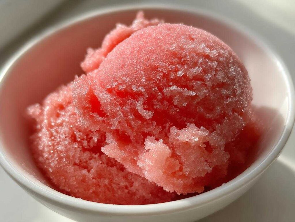 watermelon sorbet