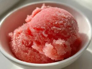 watermelon sorbet