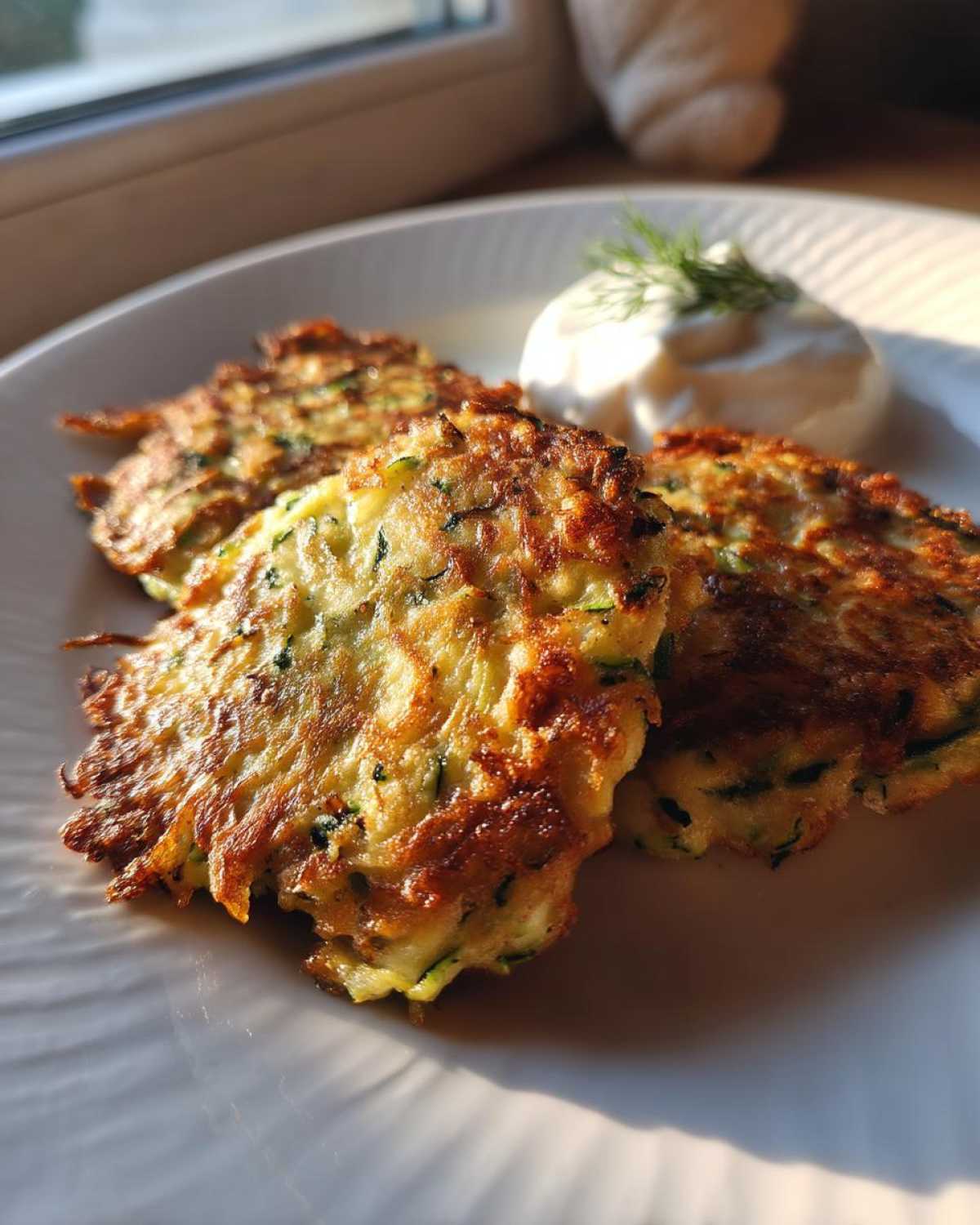zucchini fritters recipe