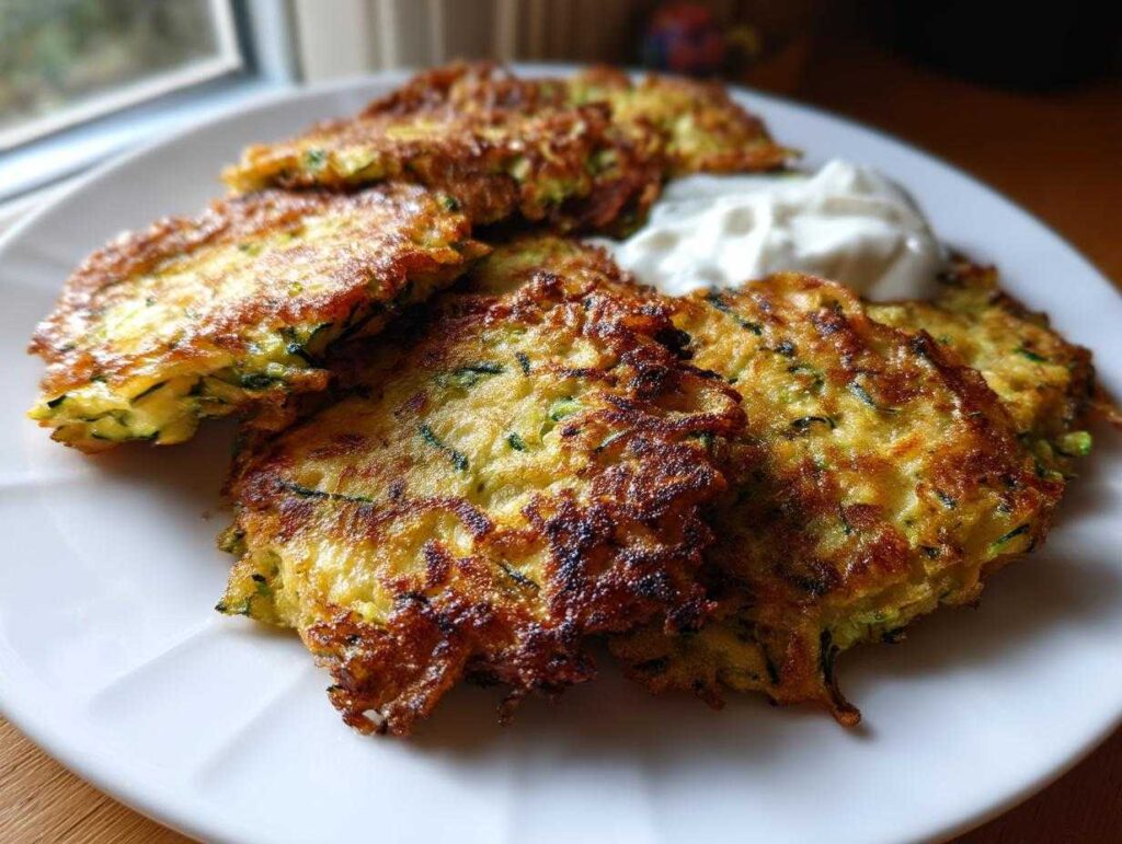 zucchini fritters recipe