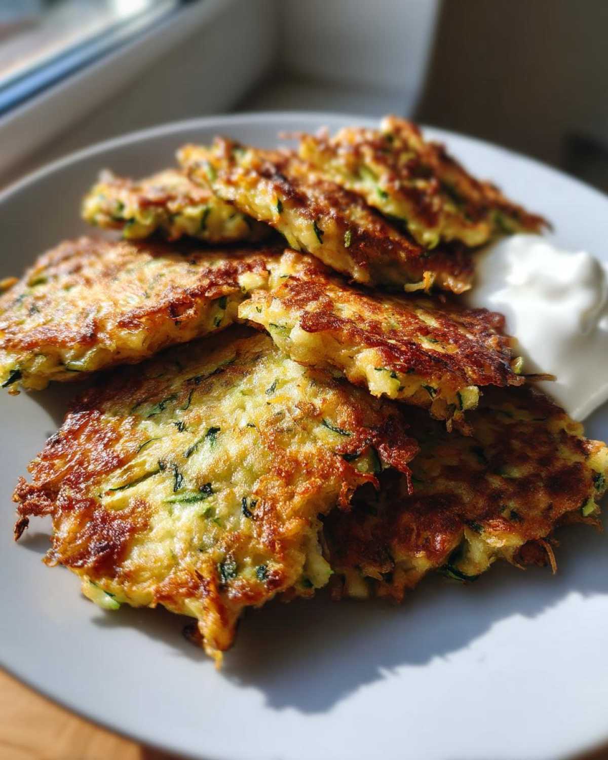 zucchini fritters recipe