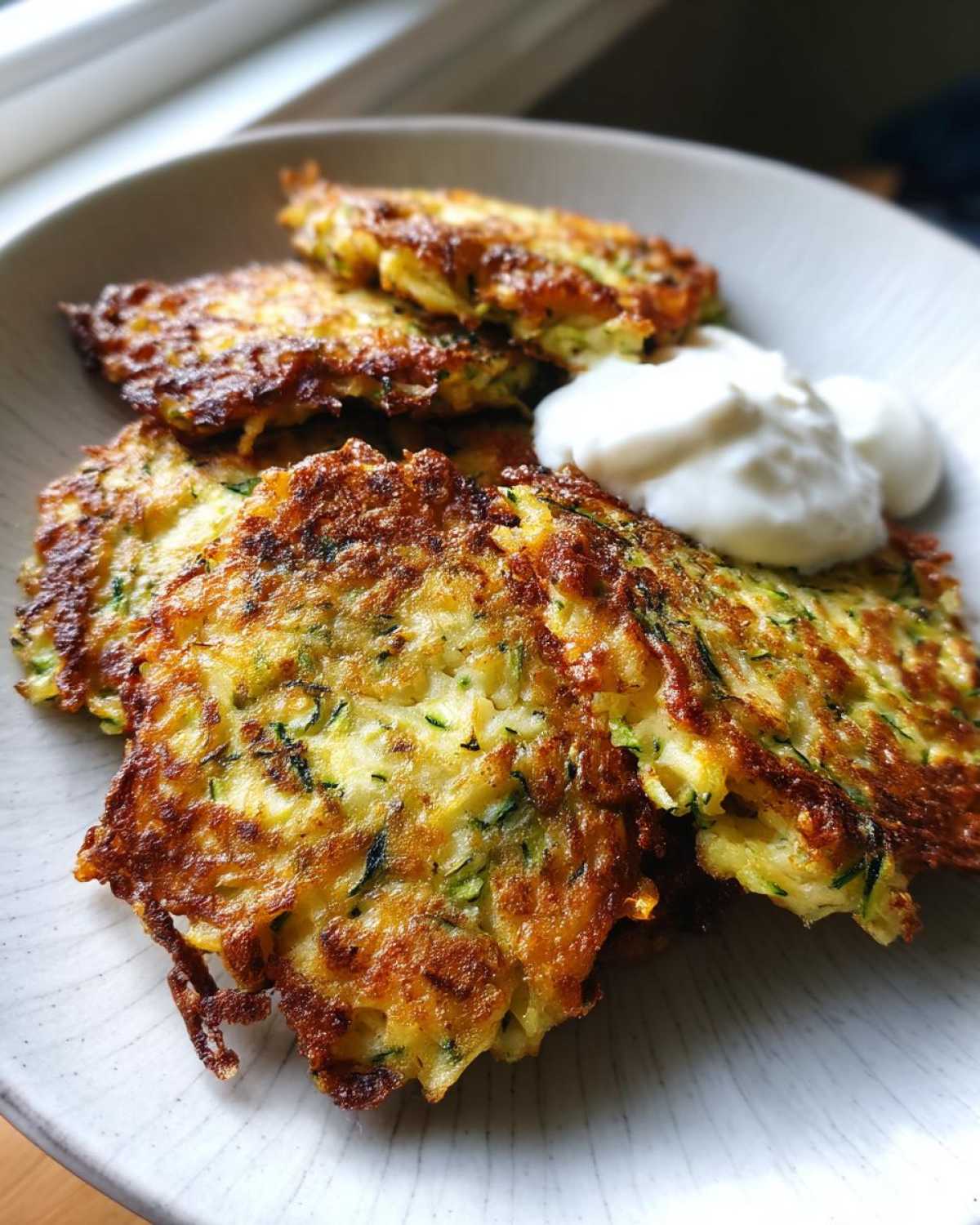 zucchini fritters recipe