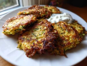 zucchini fritters recipe