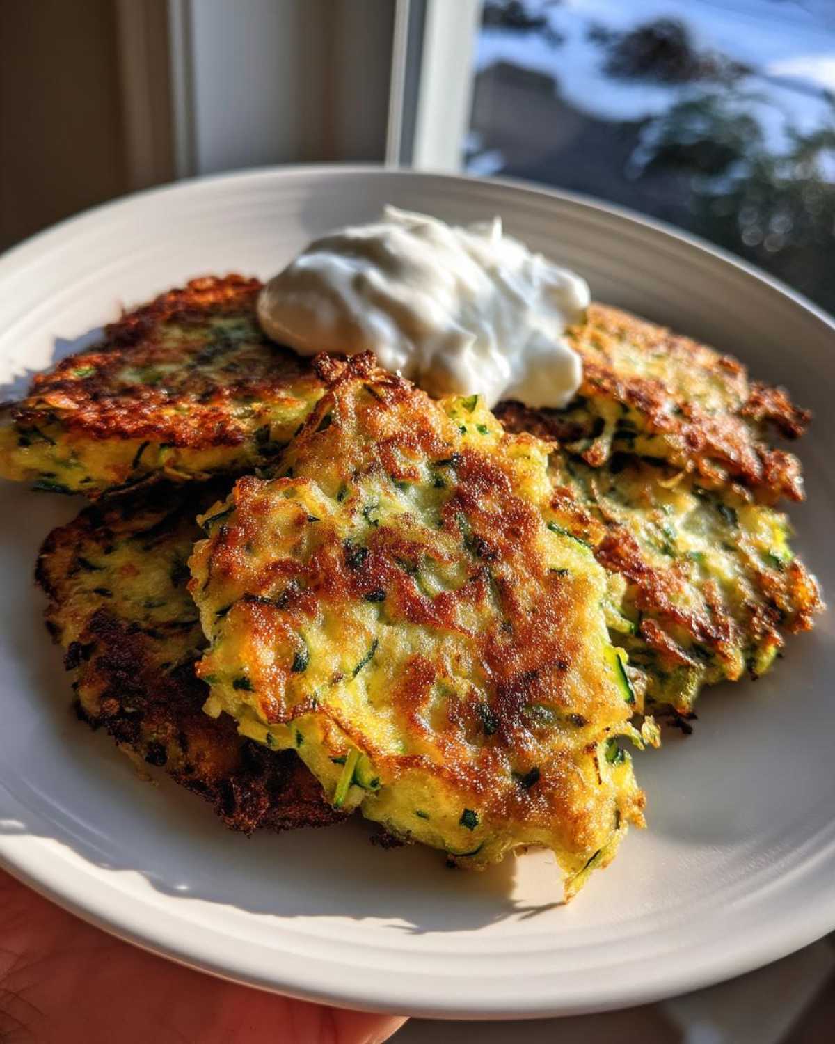 zucchini fritters recipe