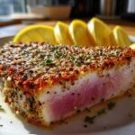 Air fry tuna steak