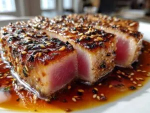 Grilled Ahi Tuna Steak