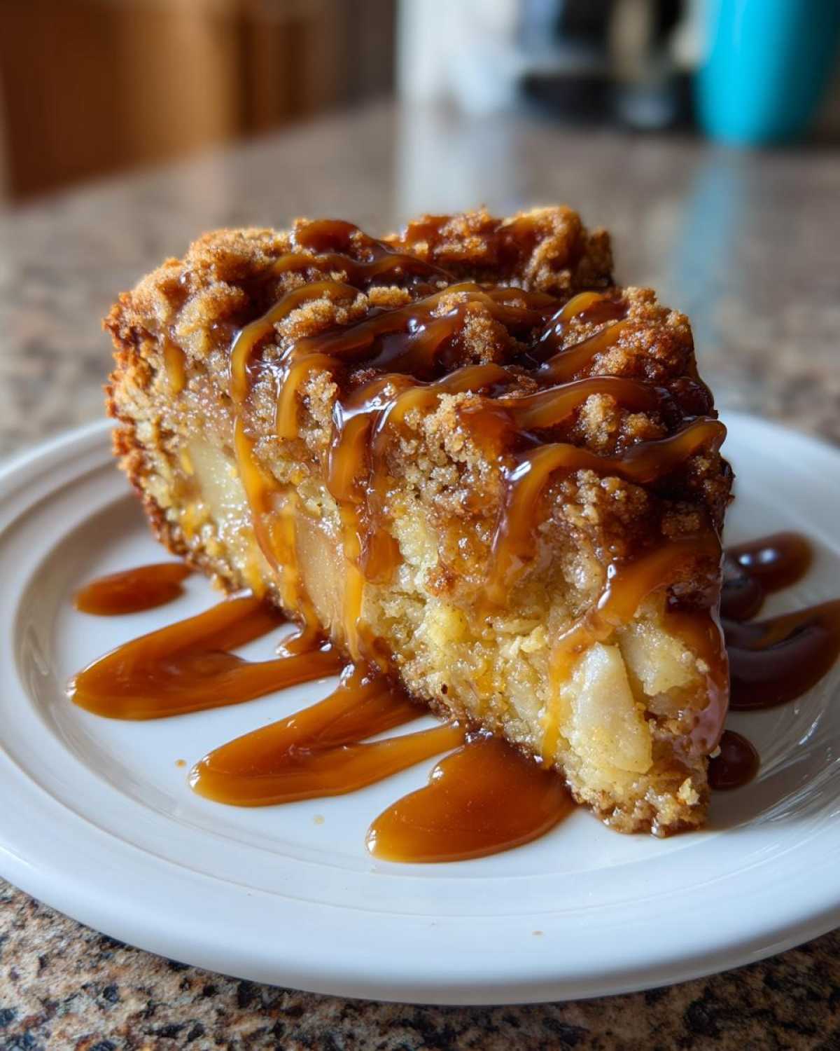 caramel apple dump cake