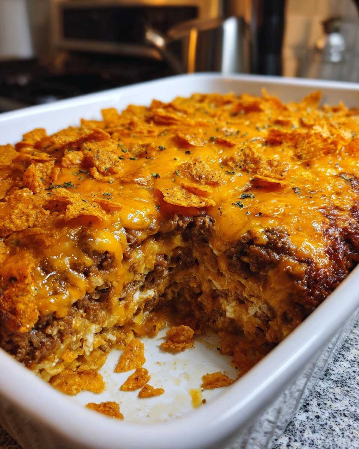 dorito casserole hamburger