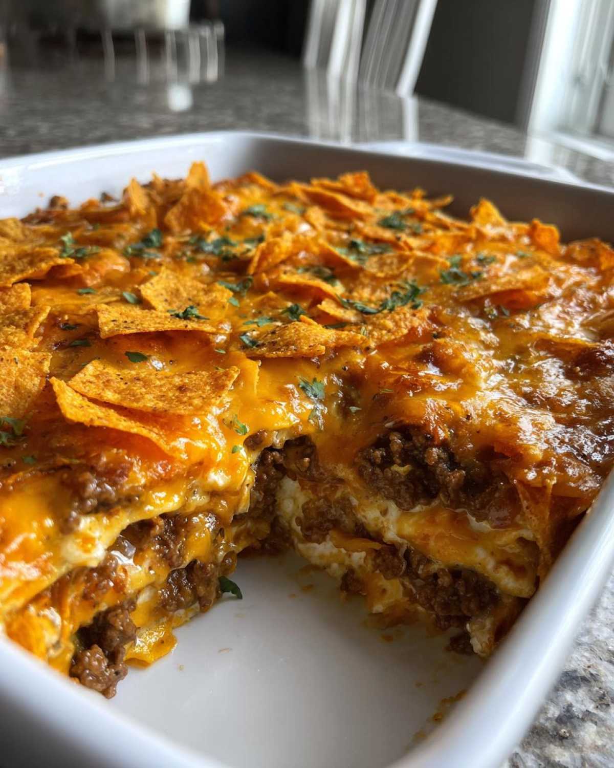 dorito casserole hamburger