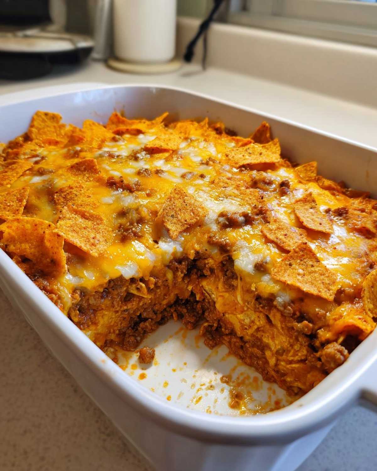 doritos casserole with ground beef