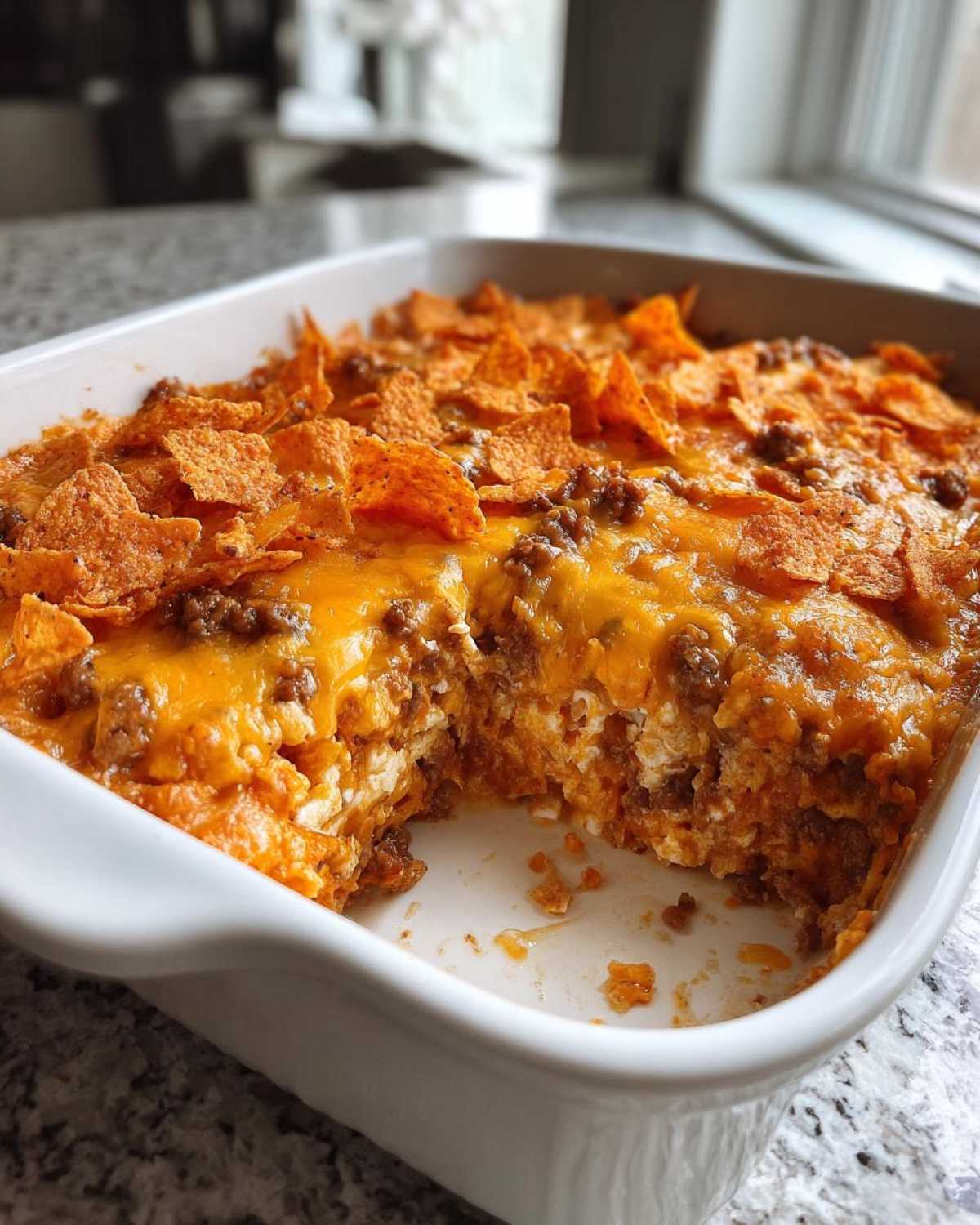 doritos casserole with ground beef
