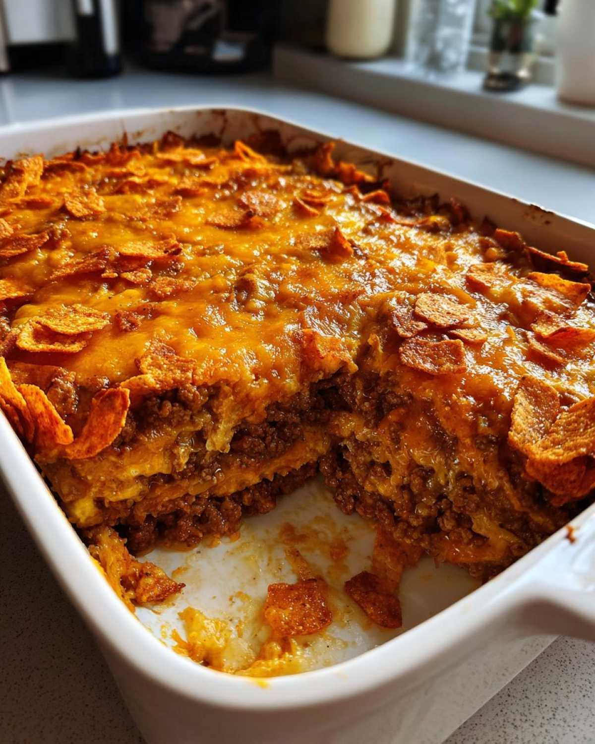 doritos casserole with ground beef