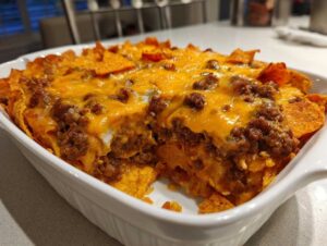doritos casserole with ground beef