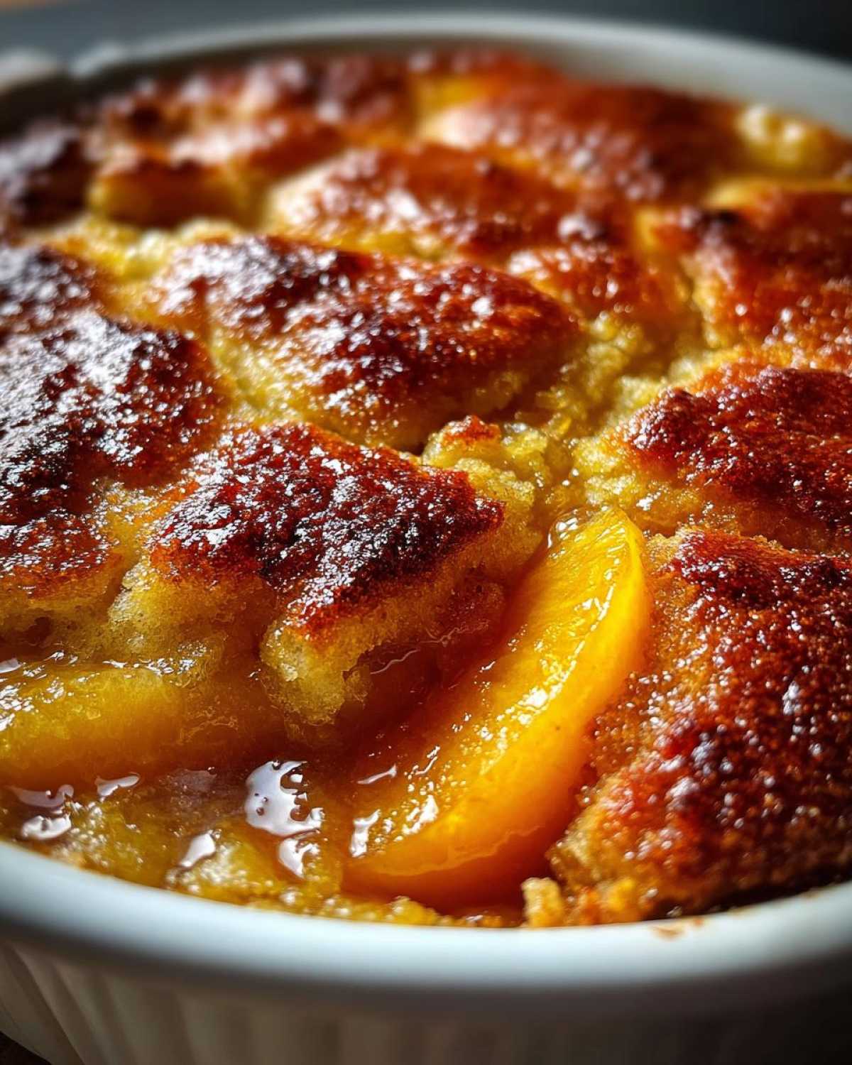 fresh peach cobbler