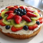 fruit pizza sugar cookie
