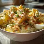 potato salad with egg