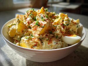 potato salad with egg