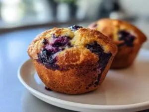 blueberry muffins - Featured