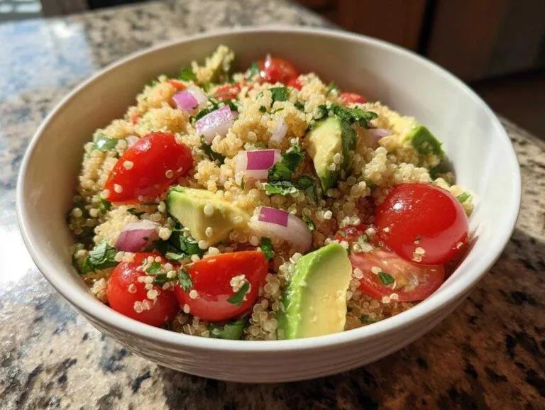 cilantro lime quinoa salad - Featured