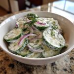 creamy cucumbers - Tasty