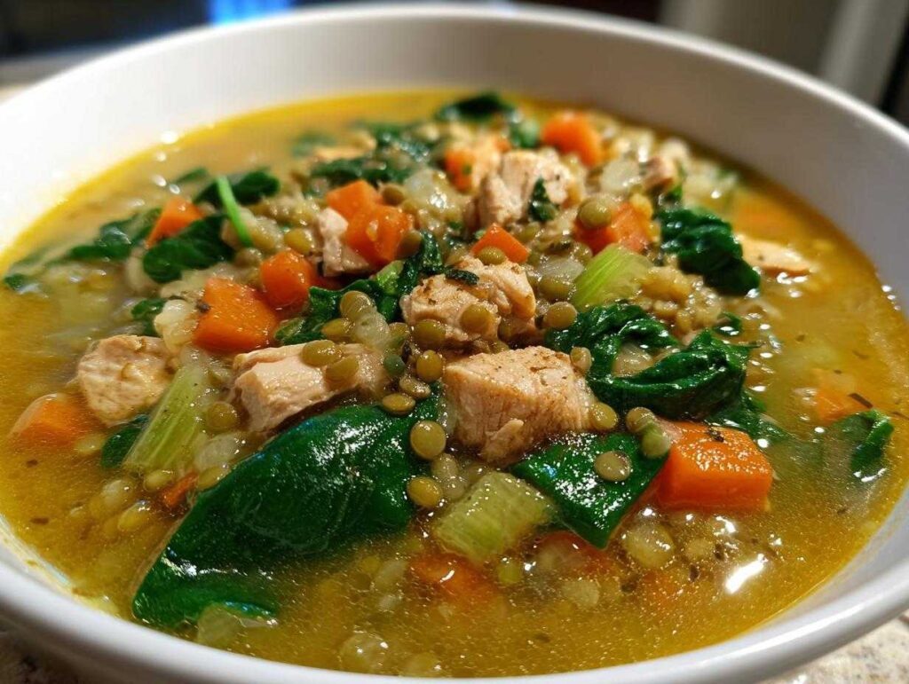 high protein soup - Featured
