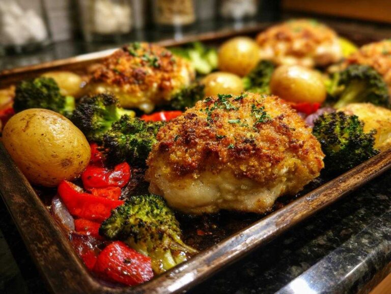 parmesan crusted chicken - Featured