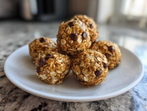 peanut butter protein balls - Featured