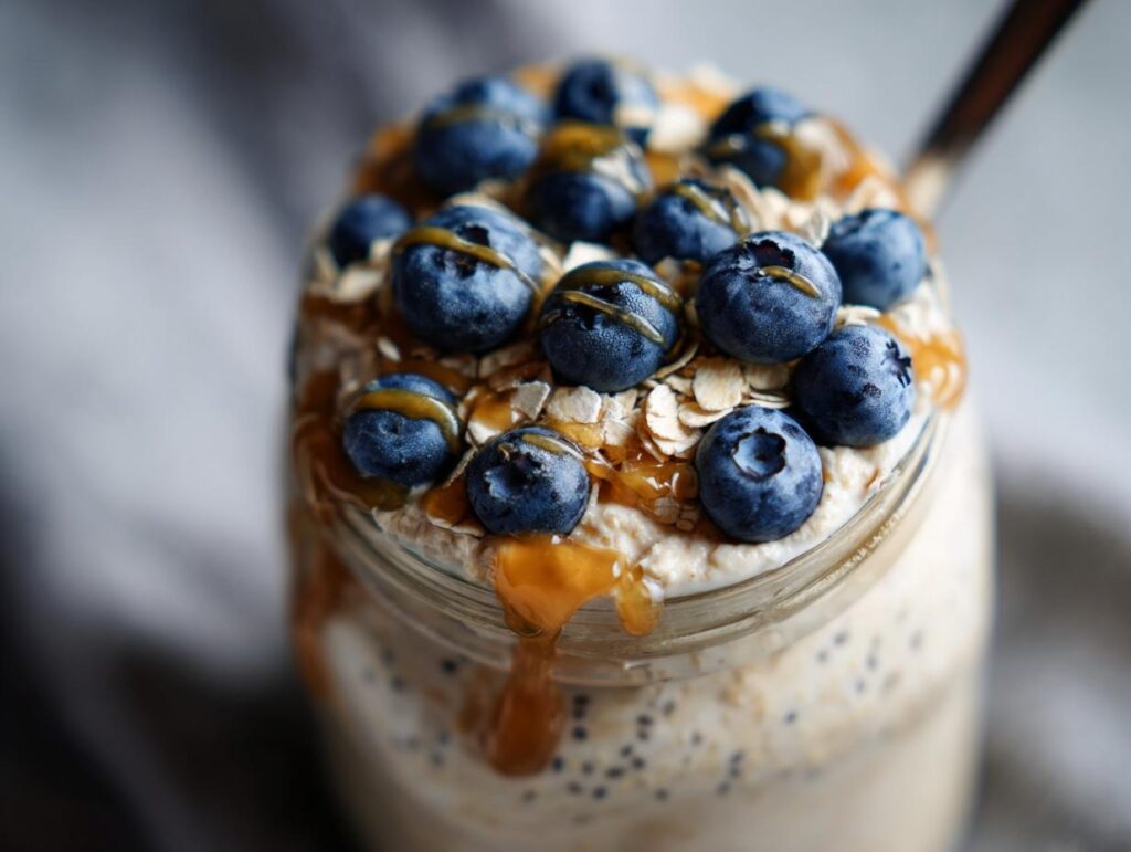 protein overnight oats - Featured